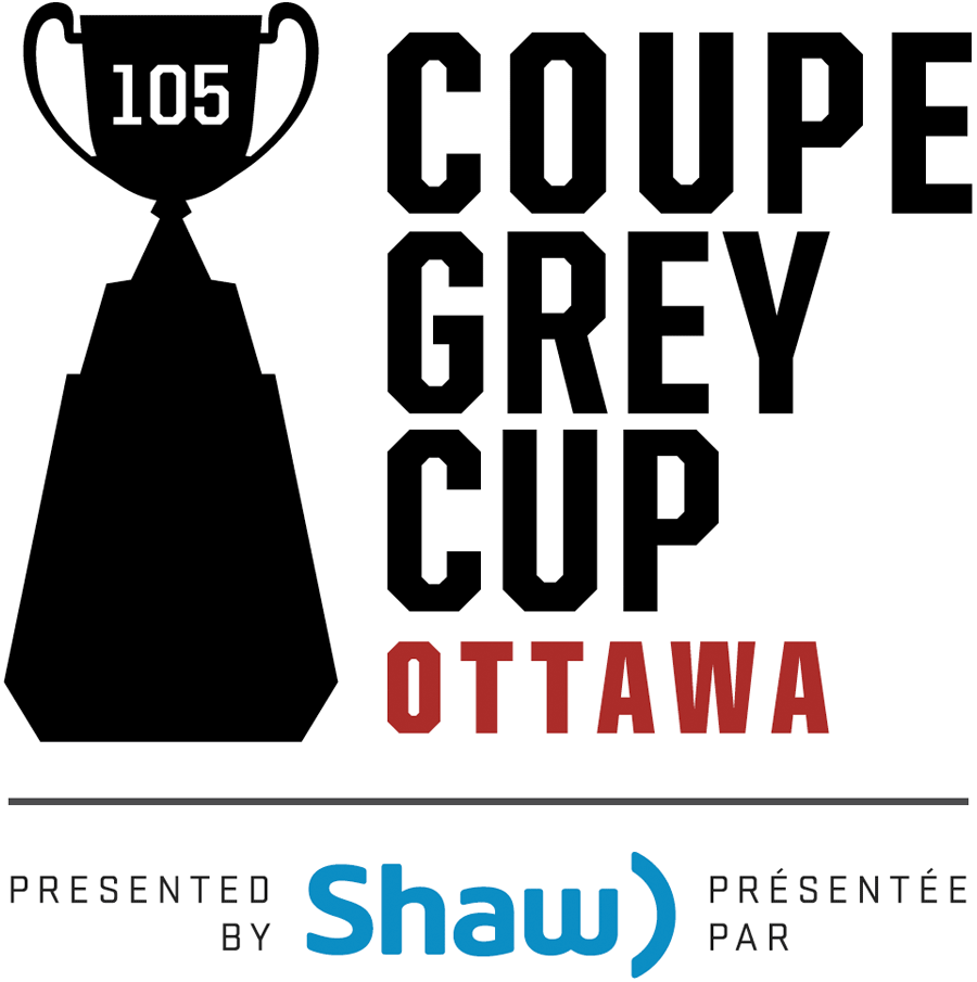 Grey Cup 2017 Wordmark Logo vinyl decal